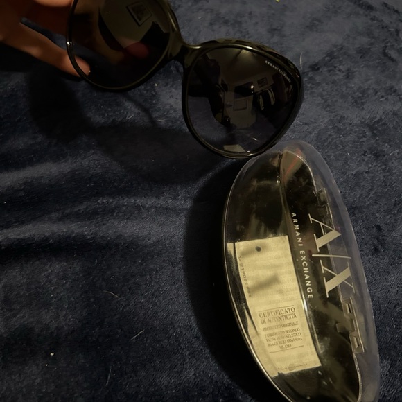 Armani Exchange Black Sunglasses - Picture 3 of 5